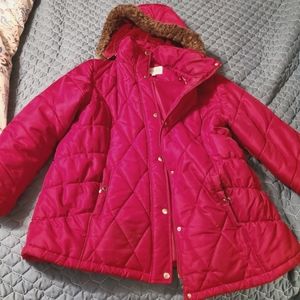 Fashion Bug 1XL Red Coat